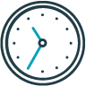 Icon of a clock